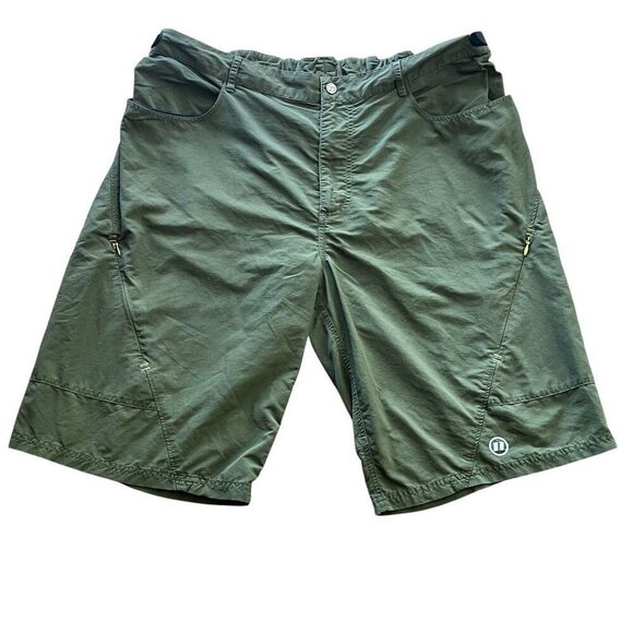 Novara Men's Gorpcore Green Mountain Bike Cycling Shorts No Liner Size XL - Picture 1 of 9